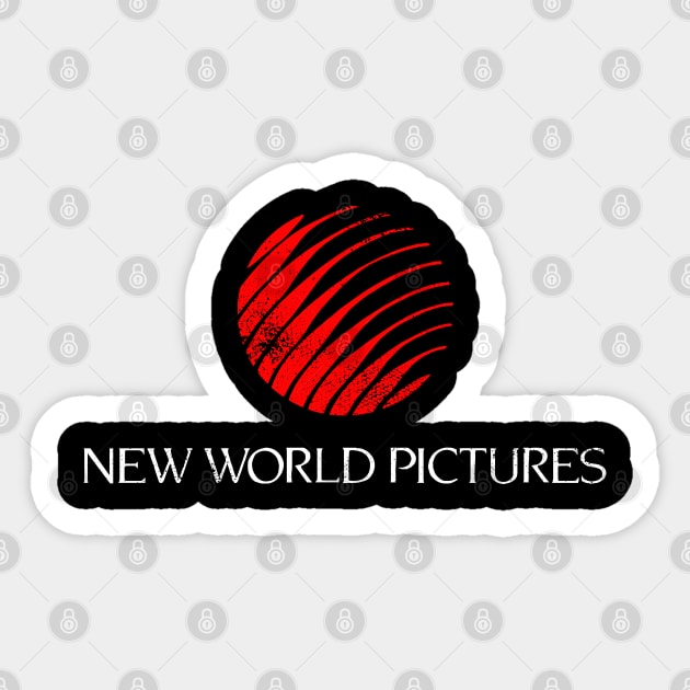 New World Pictures (Variant) Sticker by Geekeria Deluxe